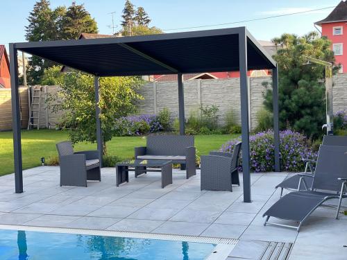 hliníková pergola LANITPLAST BIOCLIMATIC 43