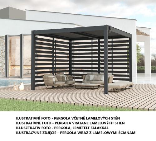 hliníková pergola LANITPLAST BIOCLIMATIC 33 BASIC